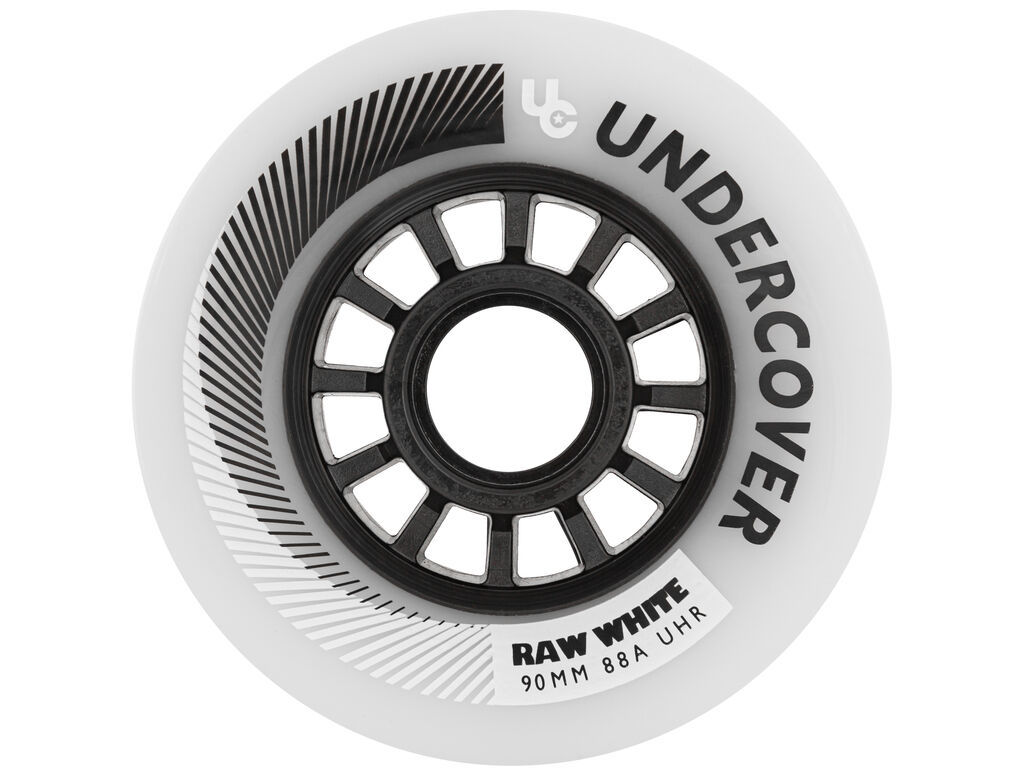 Kolečka Undercover Raw White (4ks), 88A, 90