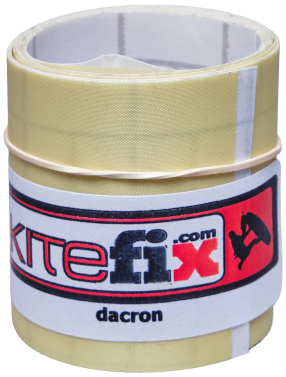 Kitefix Samolepící Dacron Kite Páska (Žlutá)