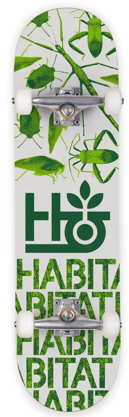 Habitat Insecta Skateboard Komplet (7.75"|Zelená)