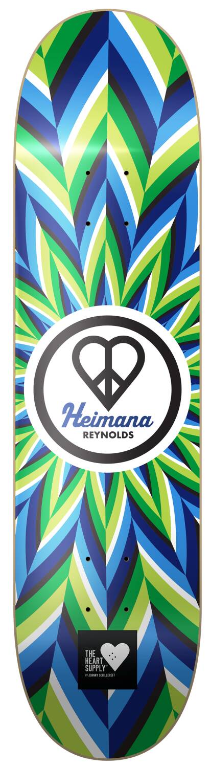 Heart Supply Heimana Reynolds Pro Skate Deska (8.25"|Illusion Embossed)