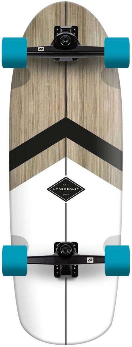 Hydroponic Rounded Complete Surfskate (30"|Classic 3.0 White)