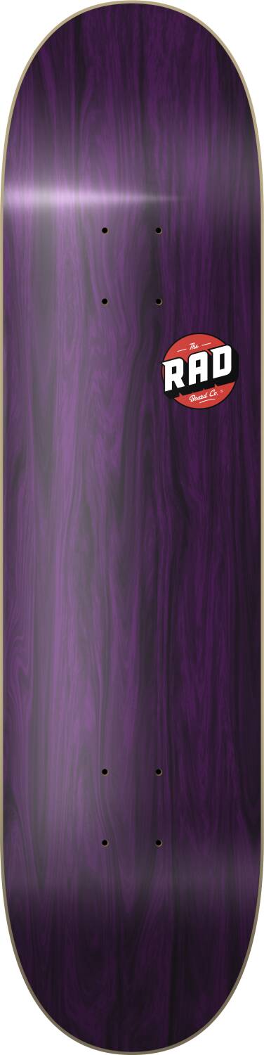RAD Blank Logo Skate Deska (7.75"|Purple Maple)