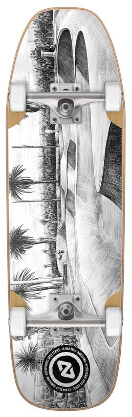 Hydroponic Bullet Pool Shape Skateboard Komplet (8.75"|La Mar Bella)