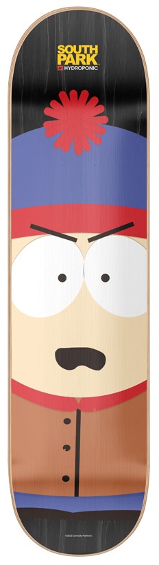 Hydroponic South Park Skateboard Deck (8"|Stan)