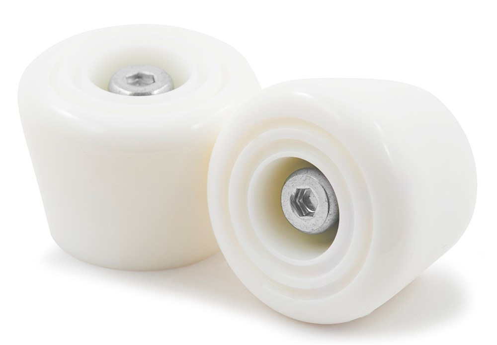 Rio Roller Stoppers - White