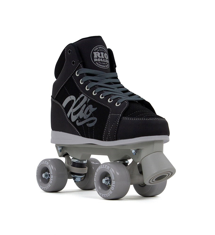 Rio Roller Lumina Children's Quad Skates - Black / Grey - UK:4J EU:37 US:M5L6
