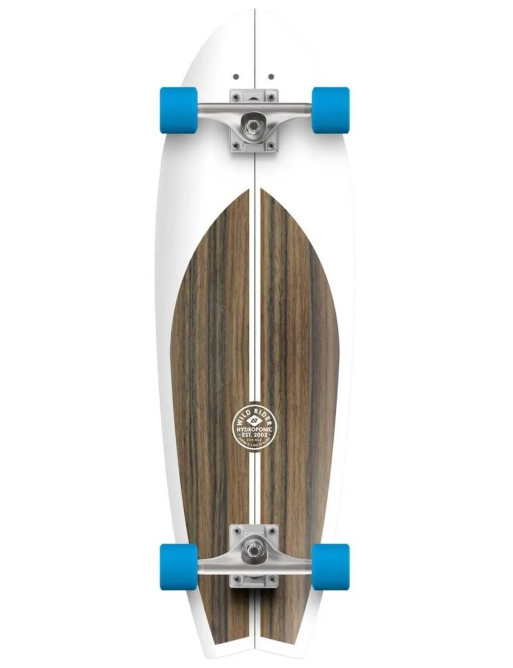 Hydroponic Fish Complete Cruiser Skateboard (31.5"Classic 2.0 White