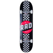 RAD Checker Stripe Skateboard Komplet (8"|Černá)