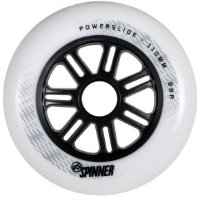 Kolečka Powerslide Spinner White (3ks)