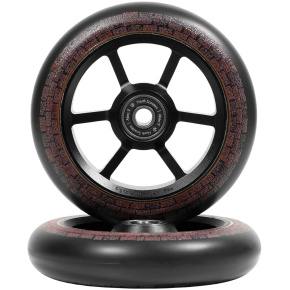 North Garrett Braz G5 Kolečka Na Freestyle Koloběžku 2-balení (110mm|Matte Black/Dark Brown)