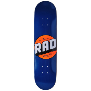 RAD Solid Logo Skate Deska (8"|Navy)