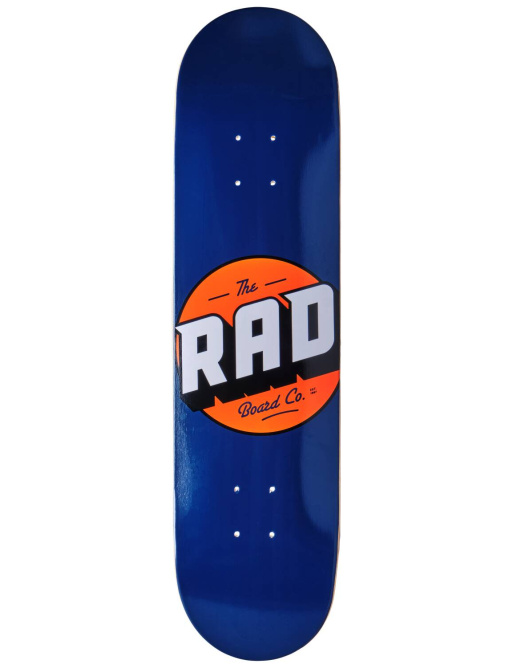 RAD Solid Logo Skate Deska (8"|Navy)