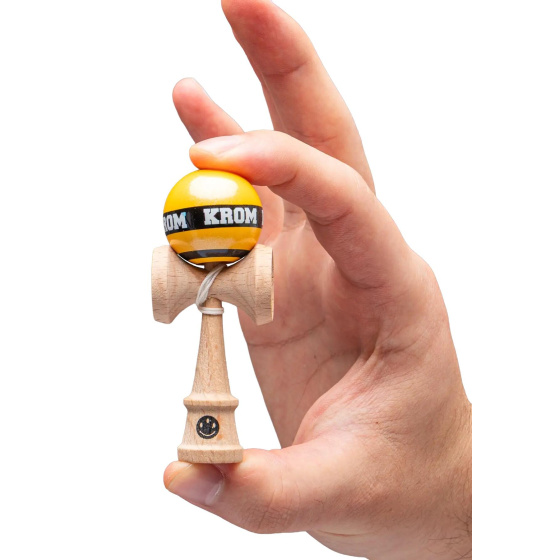 Krom Mikro 5-Souprava Kendama (Yellow)