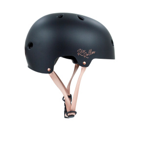 Rio Roller Rose Helmet - Black - L/XL 57-59cm