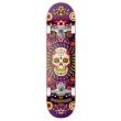 Skateboard Hydroponic Mexican 8.125" Purple Skull