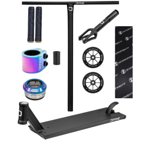 Freestyle koloběžka Custom Divine Street 6" 560 mm Černá