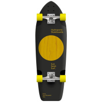 Hydroponic Square Complete Cruiser Skateboard (31.5"|Lunar Black/Yellow)