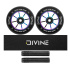 Set 2ks koleček Divine 120 mm Spoked neochrome + Divine griptape + Divine gripy
