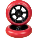 Kolečka North Signal V2 115x30mm Black/Red Pu