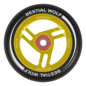 Kolečko Bestial Wolf Race 110 mm černo žluté