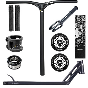 Freestyle koloběžka Custom Divine X Triad 495mm Voodoo černá