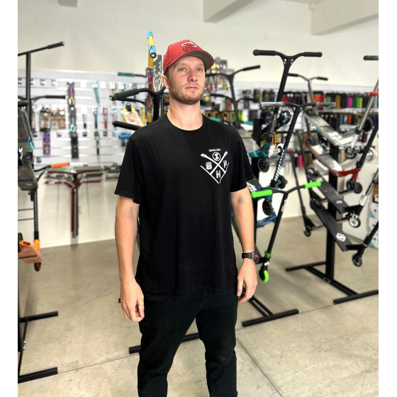 Boží Tričko Scootshop.cz černé