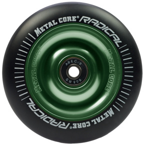 Metal Core Radical 110 mm kolečko černo zelené