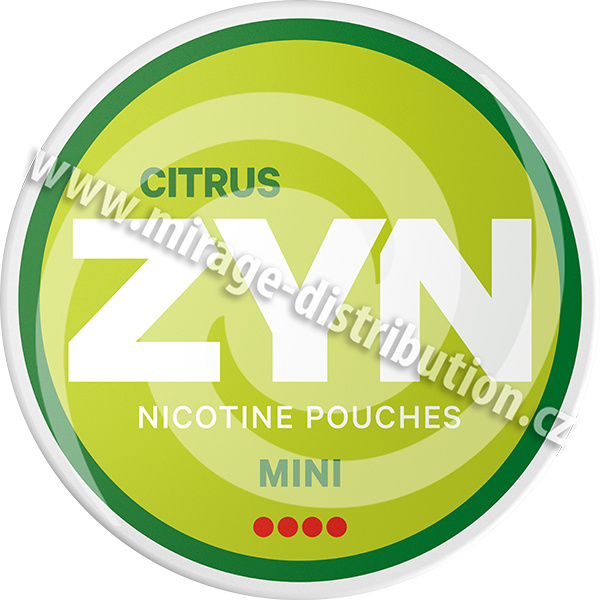 Žvýkací tabák Zyn Citrus Mini 8g