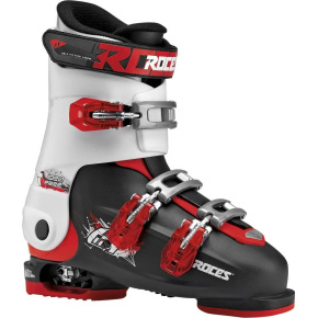 Roces Idea Free 6v1 nastavitelné dětské lyžařské boty (22.5-25.5|Černá/bílá)