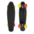 Skateboard FIZZ BOARD Black Red-Yellow, černý
