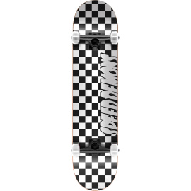 Skateboard Speed Demons Checkers 8" Black