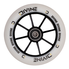 Kolečko Divine Spoked 110 mm bílé