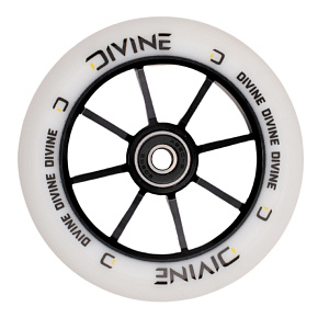 Kolečko Divine Spoked 110 mm bílé