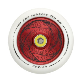 Fuzion Marker Hollowcore Pro Scooter Wheel 110mm Red/White