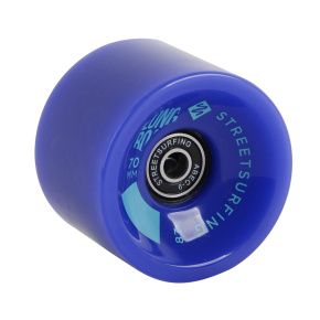 Kolečko Longboard 1ks - modré, ABEC 9, 70 mm