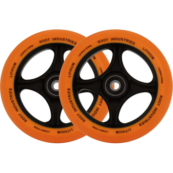 Kolečka Root Lithium 120x30mm Oranžová 2ks