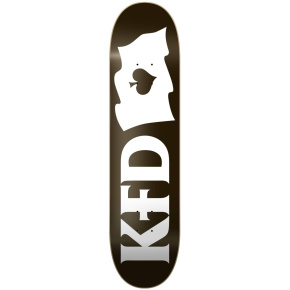 KFD Logo Flagship Skate Deska (8.5"|Black)