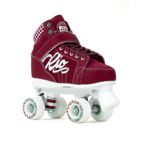 Rio Roller Mayhem II Adults Quad Skates - Red - UK:11A EU:46 US:M12L13