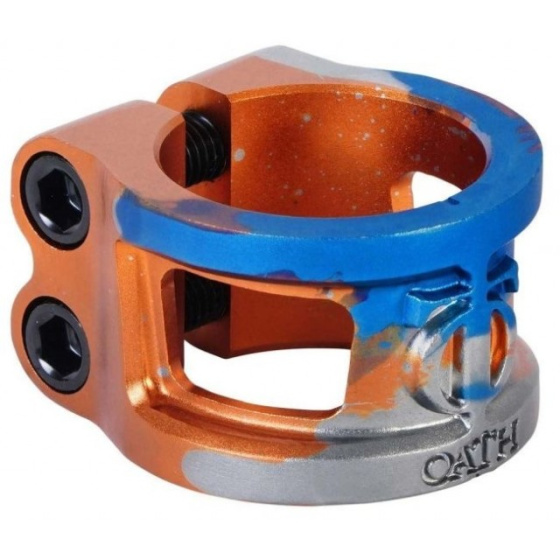Objímka Oath Cage V2 Orange/Blue/Titanium