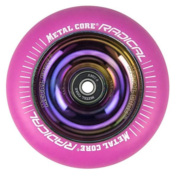 Metal Core Radical Rainbow 110 mm kolečko růžové
