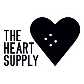 Heart Supply Logo Sticker