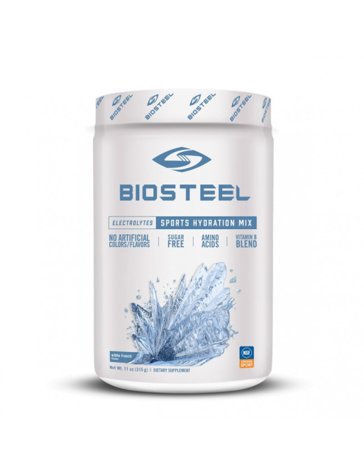 Iontový nápoj Biosteel White Freeze High Performance Sports Drink (315g)