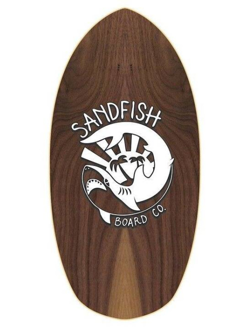 Sandfish Walnut Woody Grom Cruiser Skimboard (45"|Walnut)