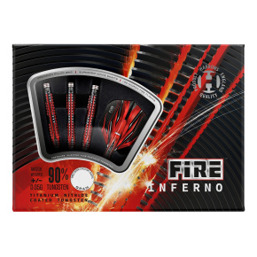 Harrows Šipky Harrows Fire Inferno 90% soft 20 g Fire Inferno 90 soft 20g
