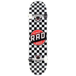 RAD Dude Crew Complete Skateboard 7.75 Checkers