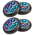 Balení 1+1 Kolečka Oath Bermuda 110mm Blue/Purple/Titanium 4ks