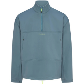 Whitespace Quarter Zip Soft Shell Midlayer (M|Goblin Blue)