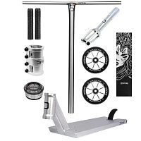 Freestyle koloběžka Custom Divine Street 6,5" Stříbrná