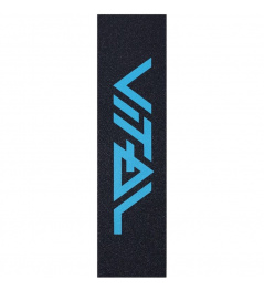 Vital logo teal griptape