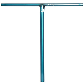Řídítka Divine T-bar oversize 650x610 mm Polished Teal Řídítka Divine T-bar oversize 650x610 mm Polished Teal